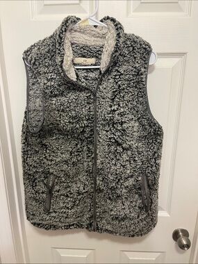 Thread & Supply Gray Sherpa Vest M